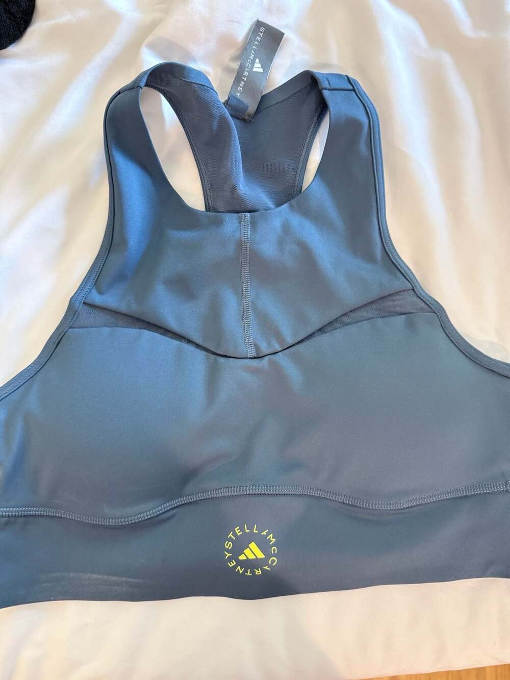 adidas by Stella McCartney TruePurpose Training Crop Top in Legend Ink